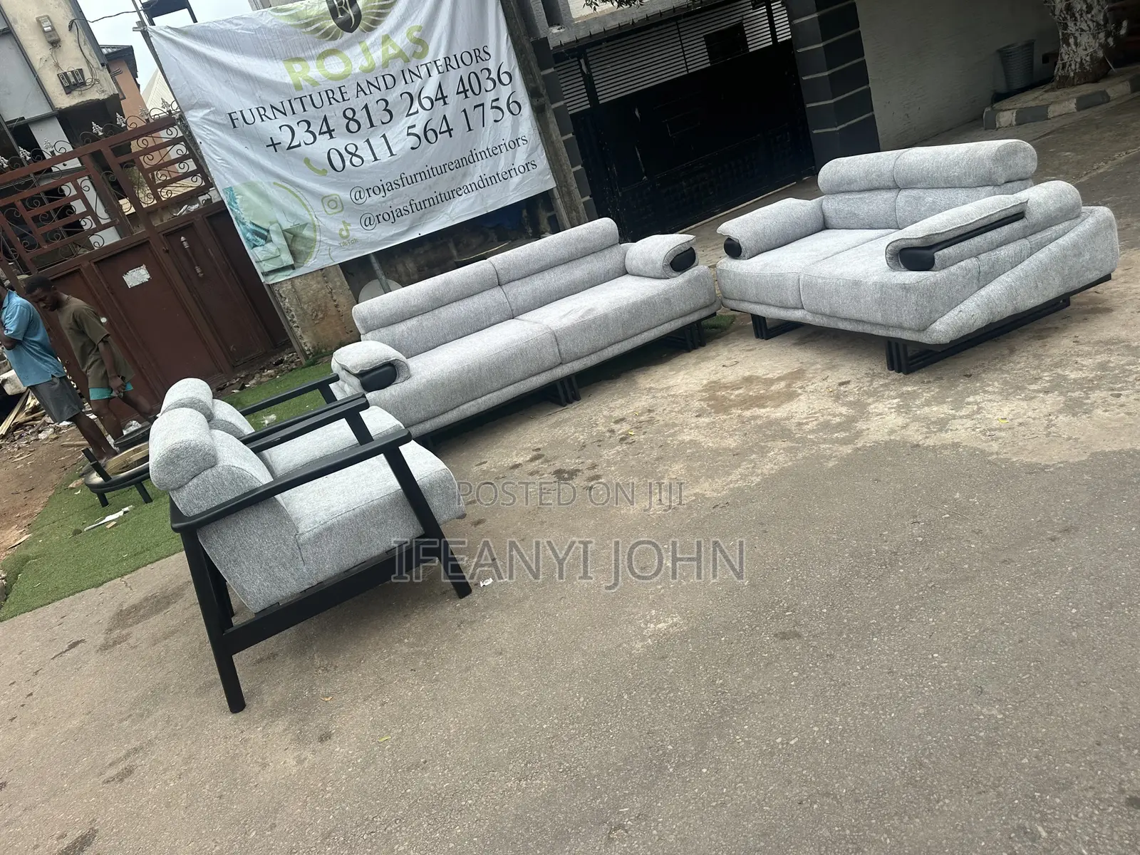 Chair Set in Grey