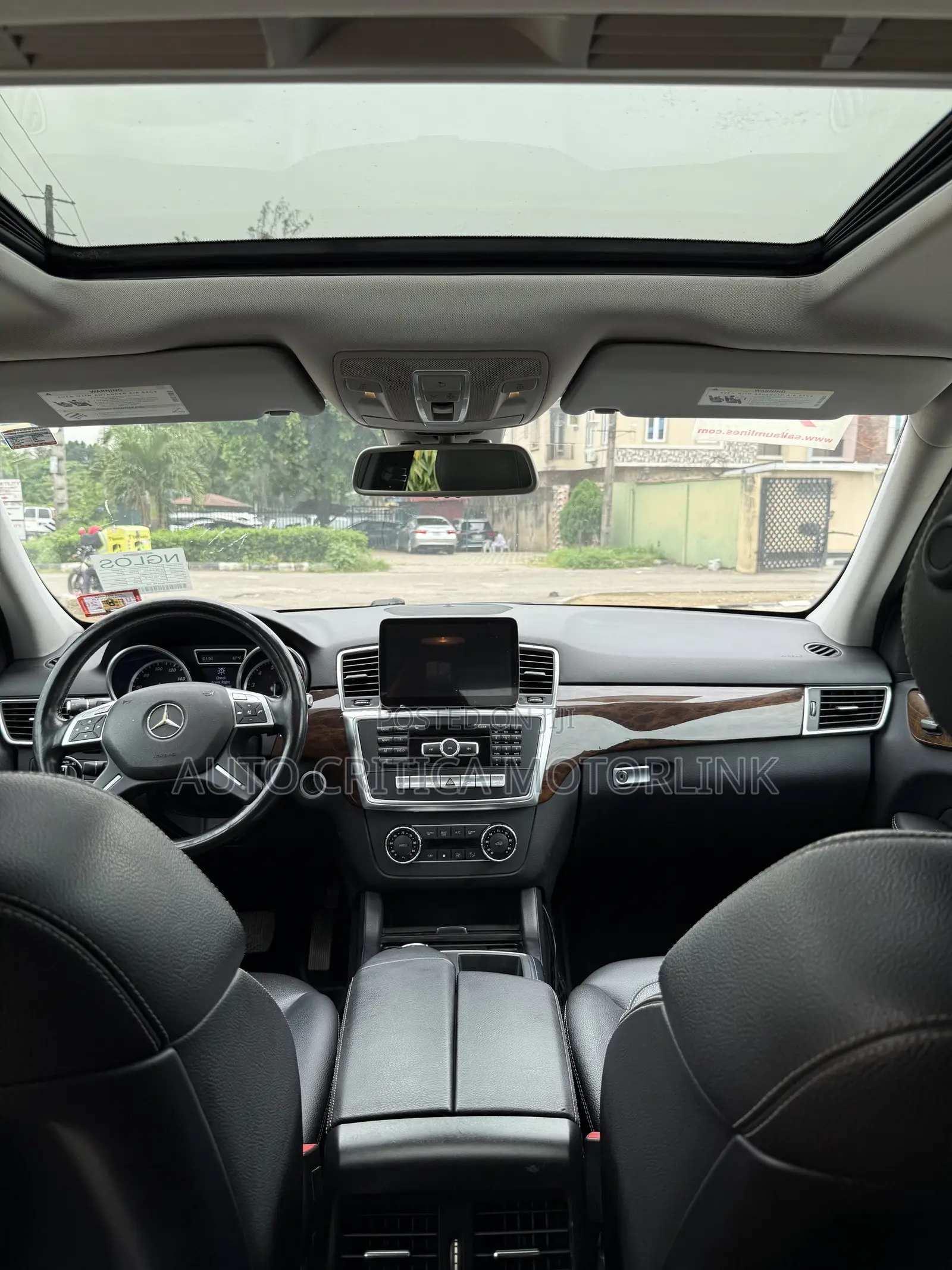 Mercedes-Benz M Class ML 350 4Matic 2012 Black