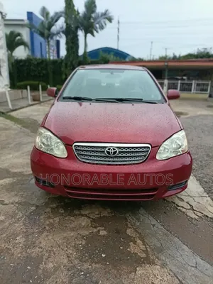 Toyota Corolla 2007 Red
