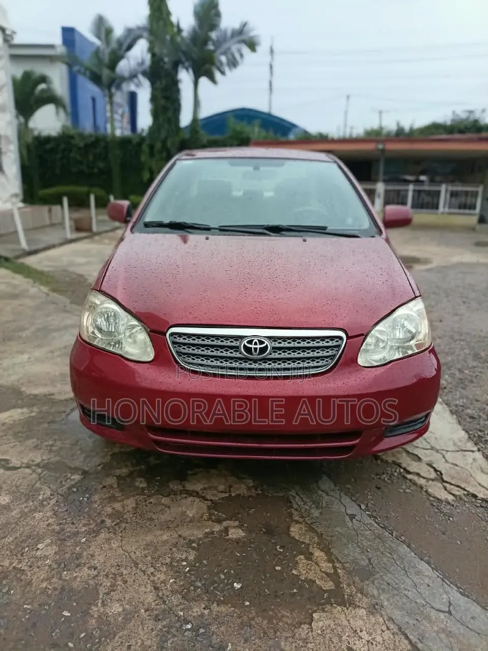 Toyota Corolla 2007 Red