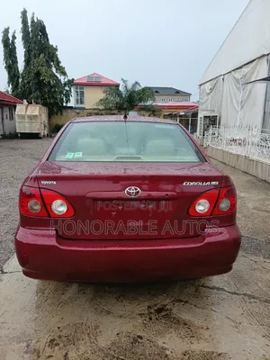 Toyota Corolla 2007 Red