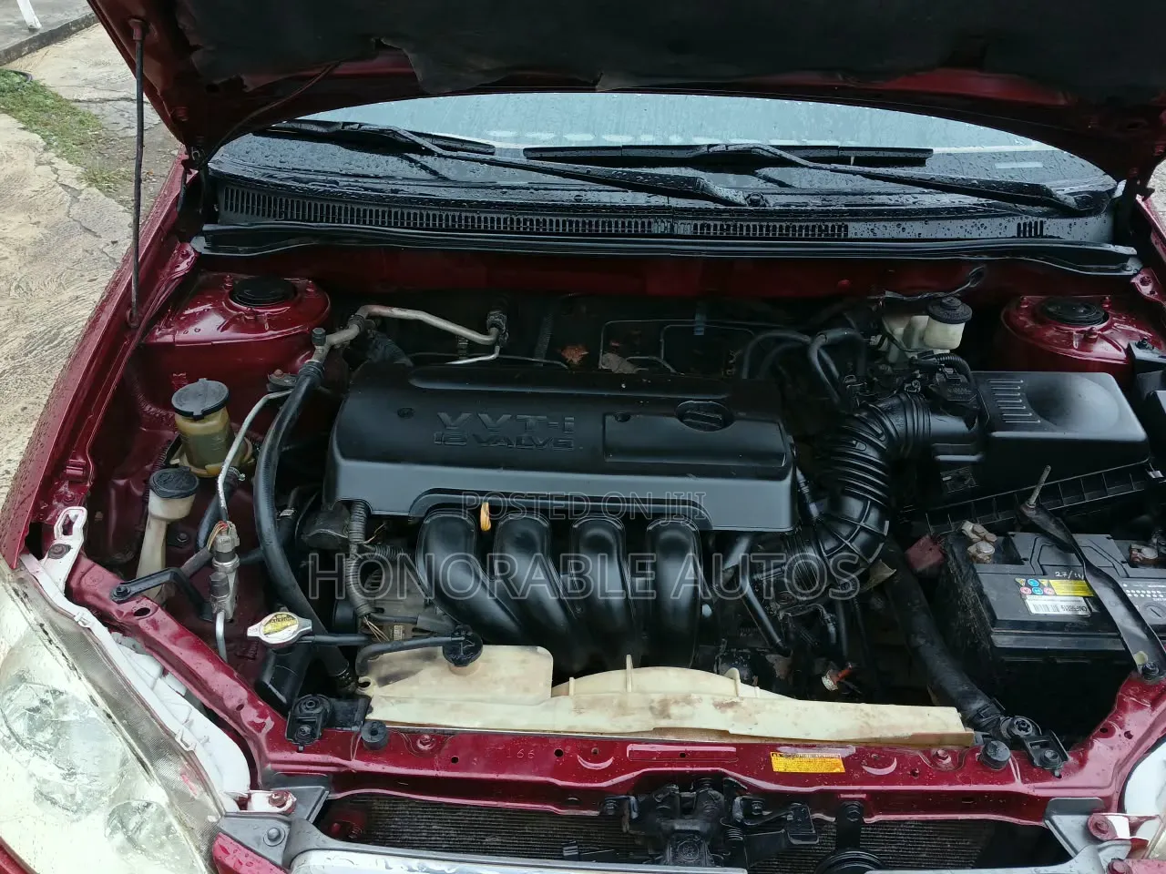 Toyota Corolla 2007 Red