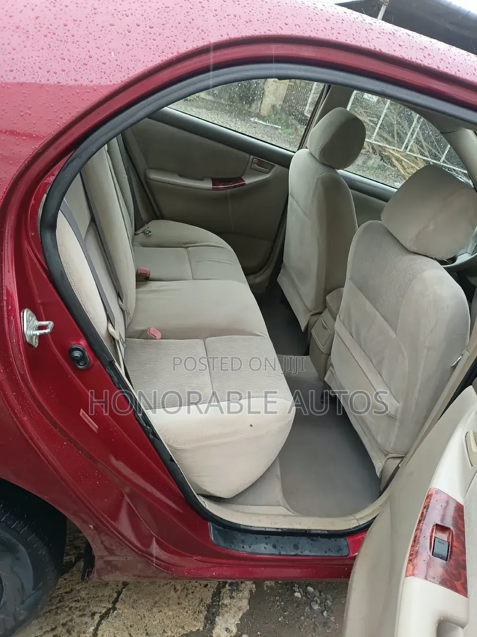 Toyota Corolla 2007 Red