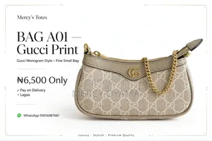 Gucci Print Bags 6500 - Pay on Delivery Lagos