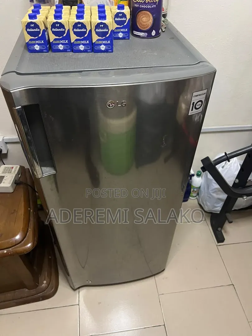 LG Single-Door Compact Refrigerator With Extra Large Freezer