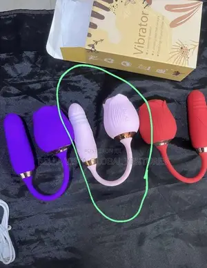Double Rose Sucker Vibrator