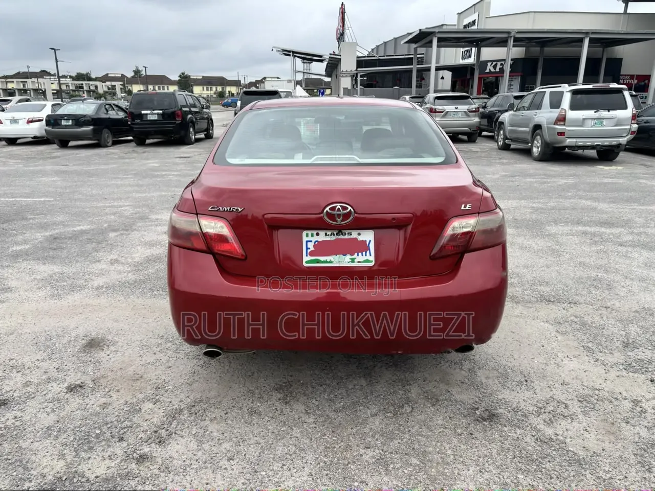 Toyota Camry 2007 Red