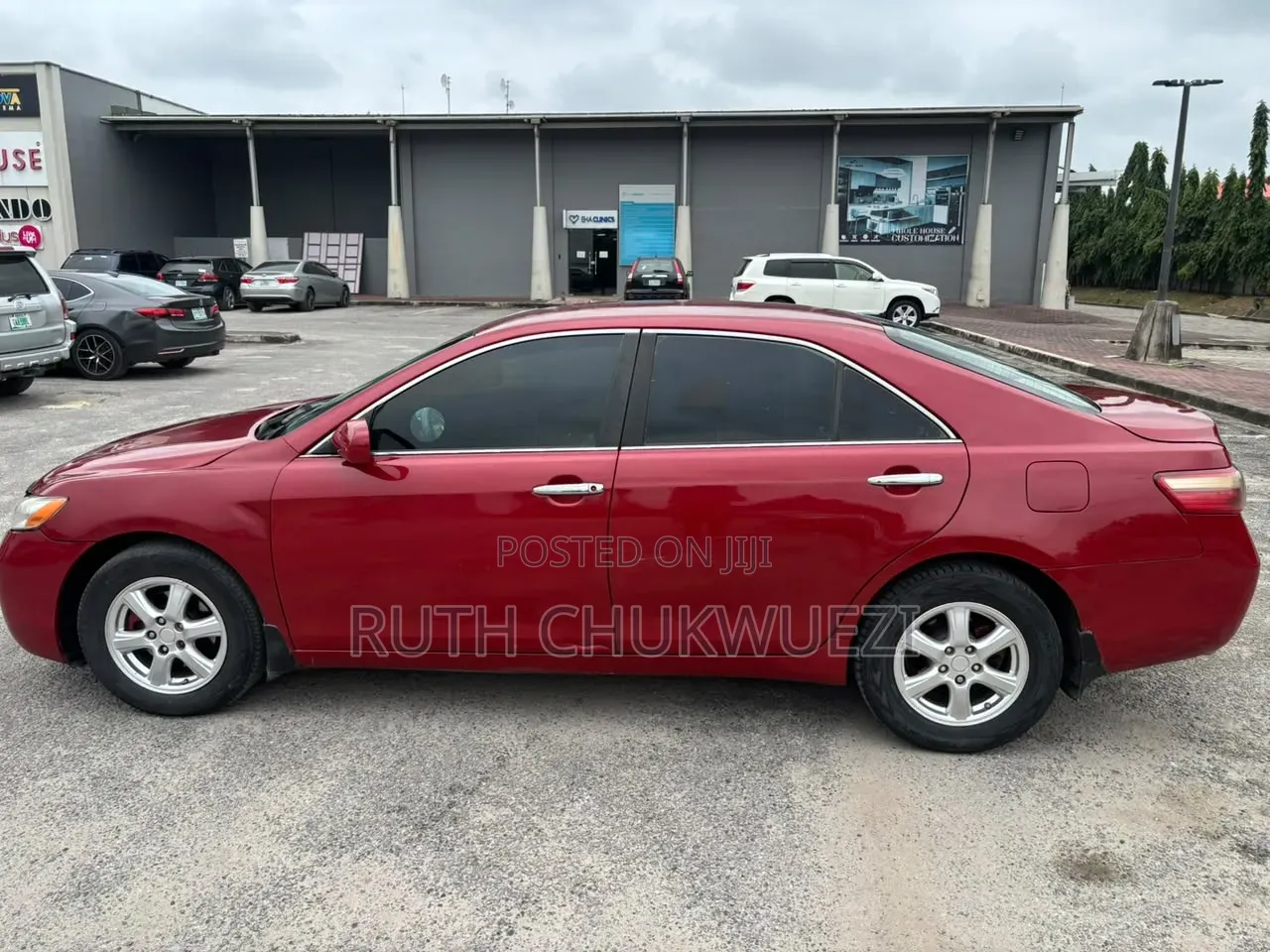 Toyota Camry 2007 Red