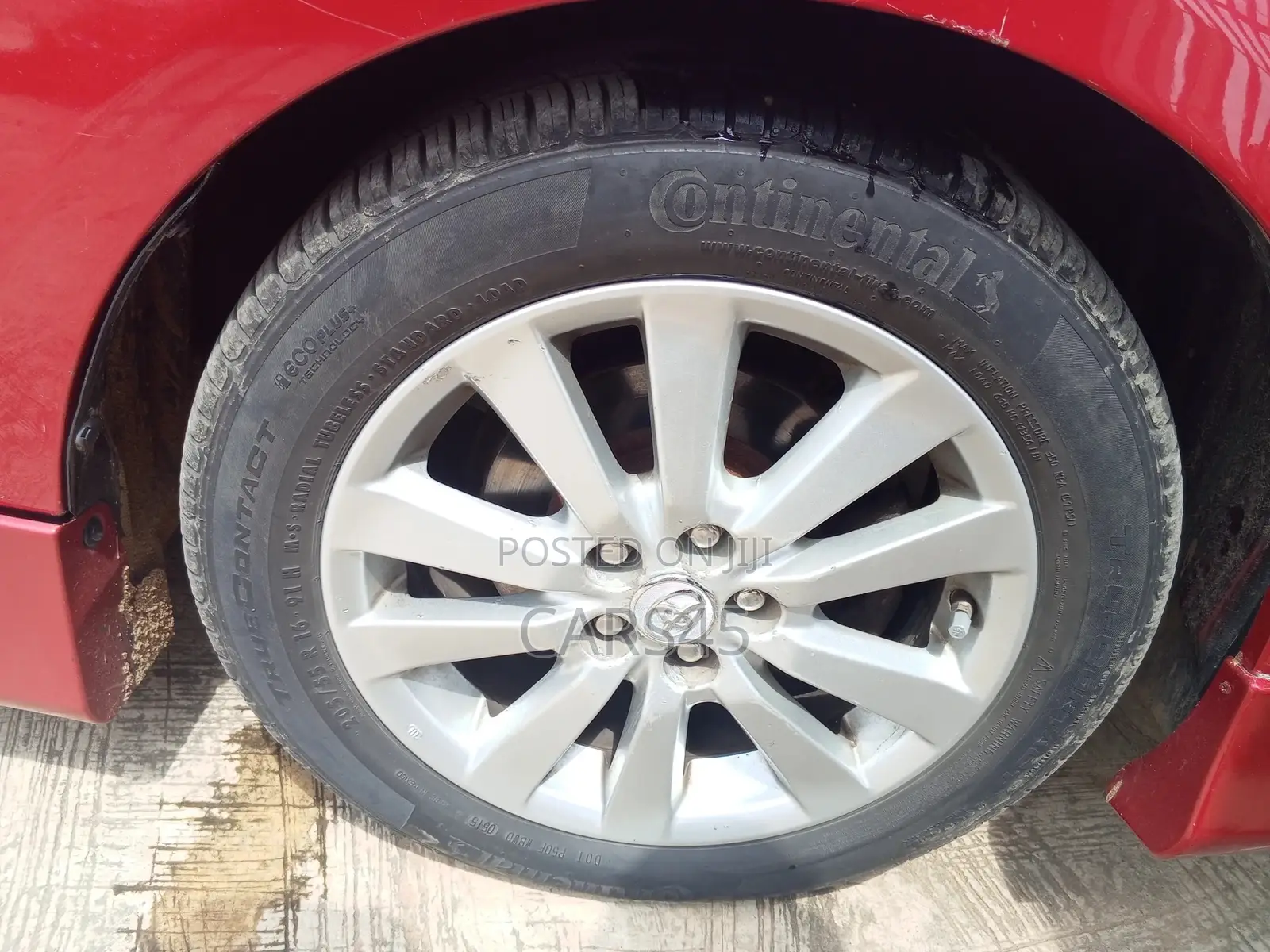 Toyota Corolla 2012 Red