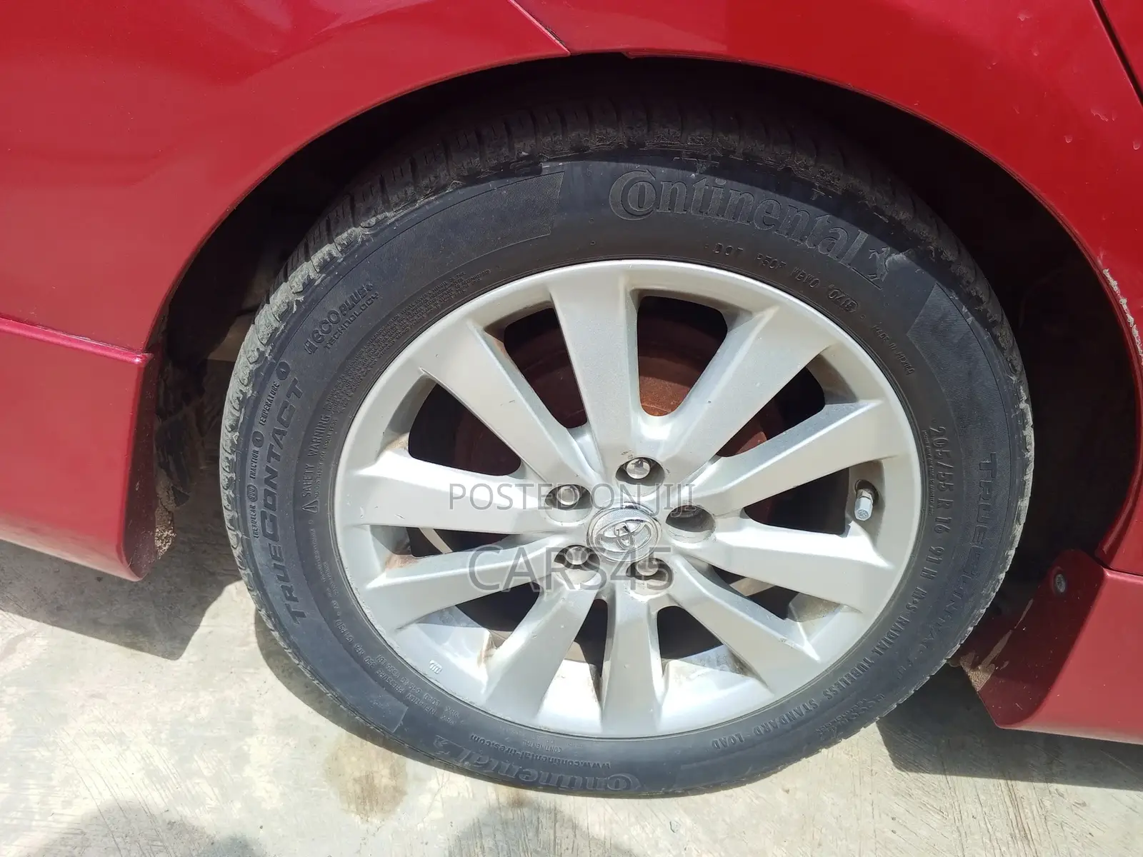 Toyota Corolla 2012 Red