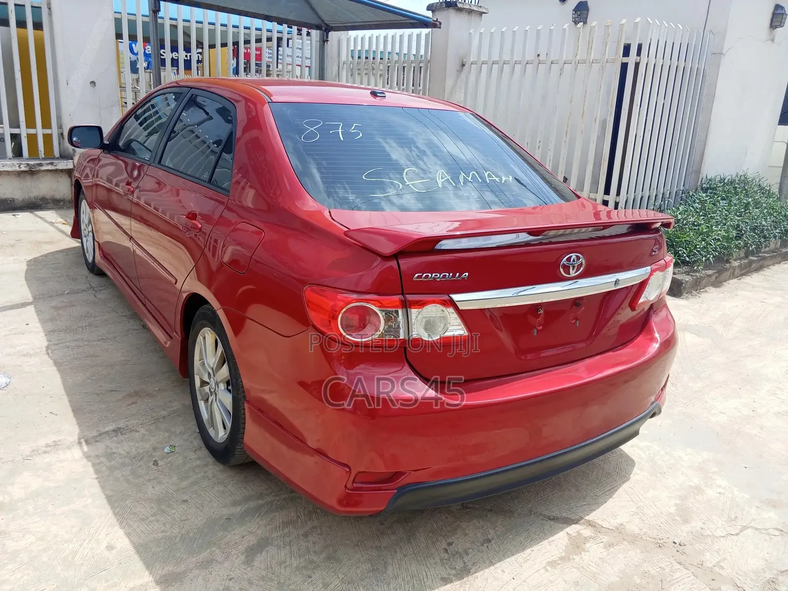 Toyota Corolla 2012 Red
