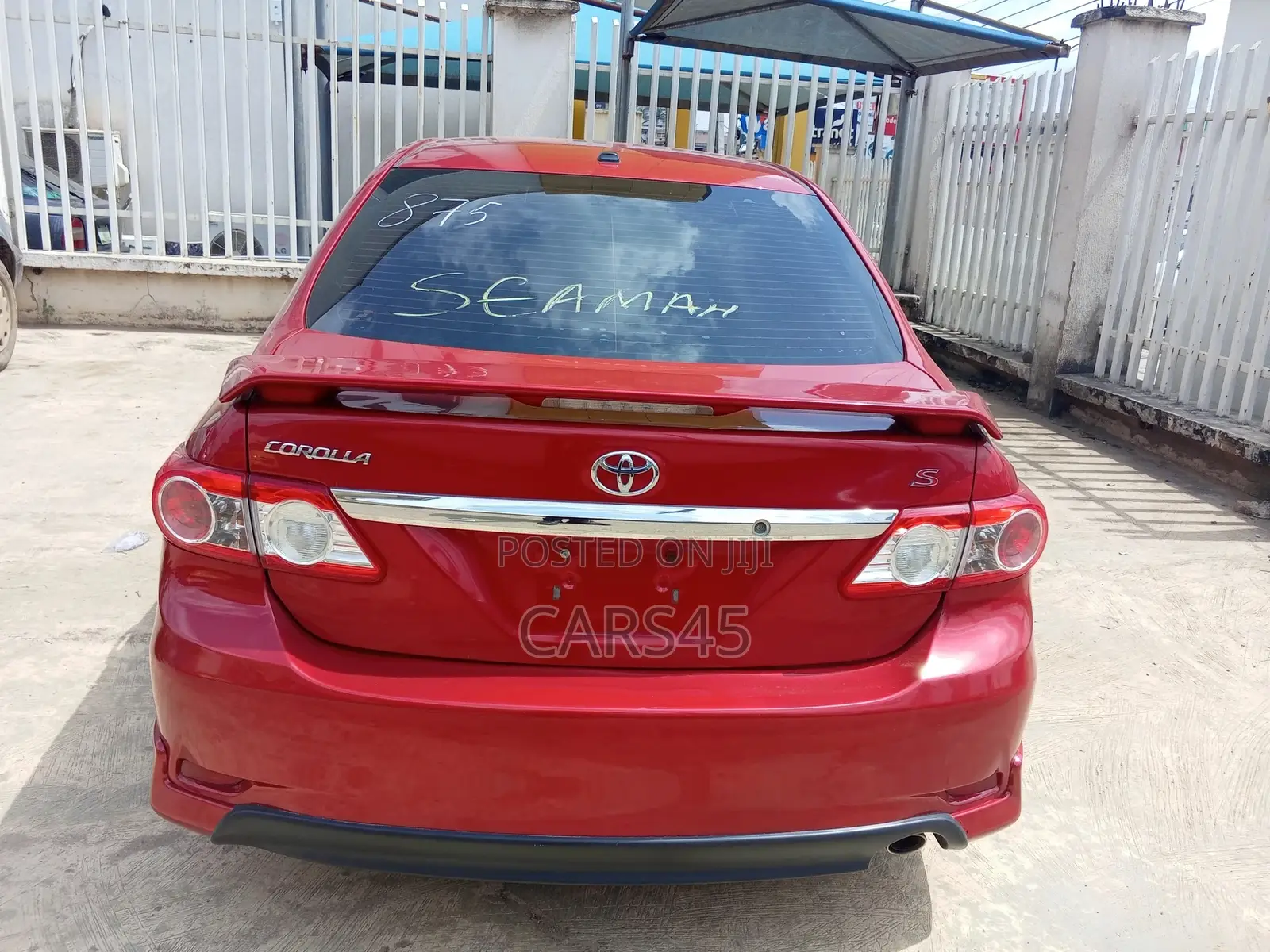 Toyota Corolla 2012 Red