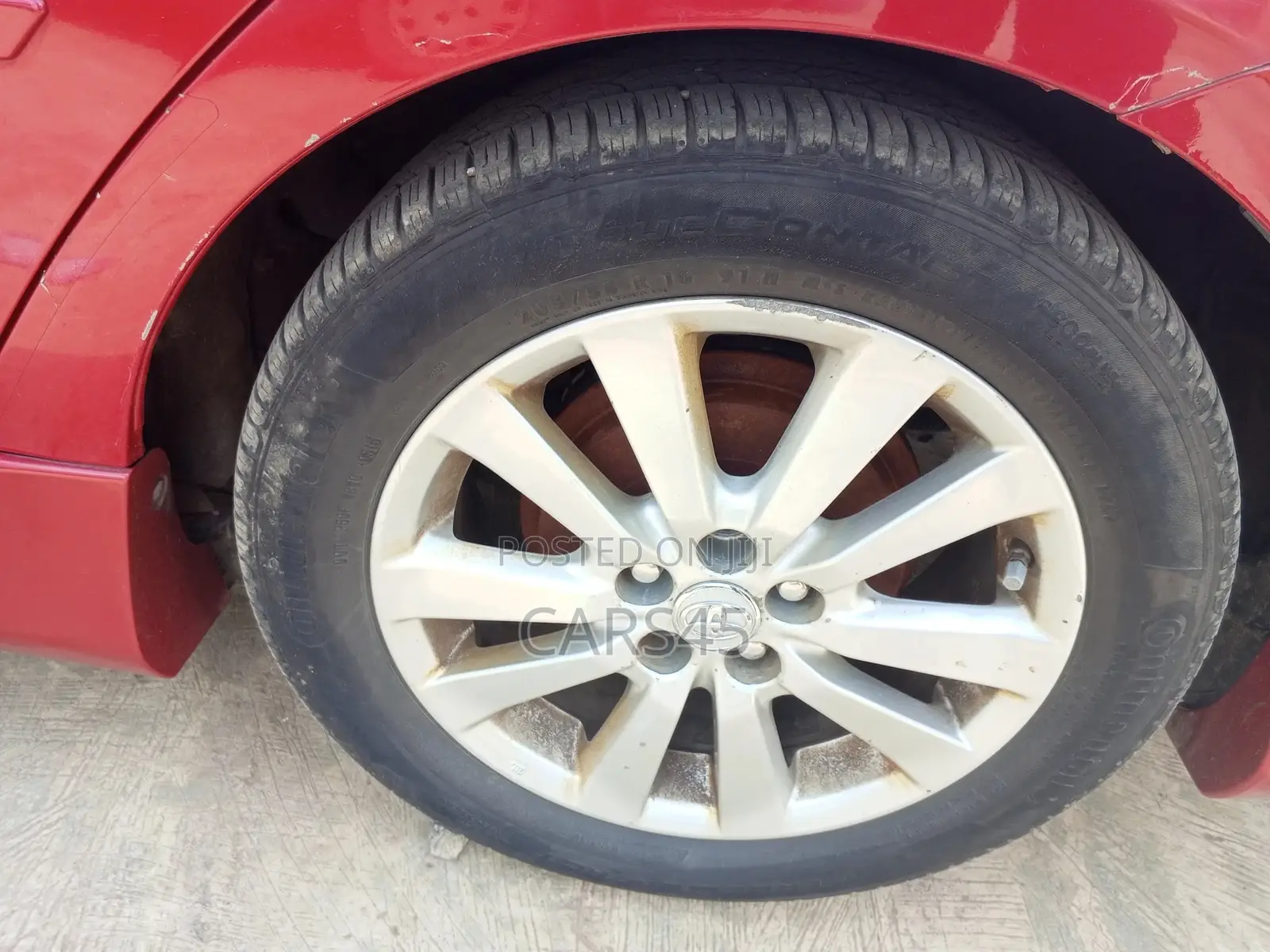 Toyota Corolla 2012 Red