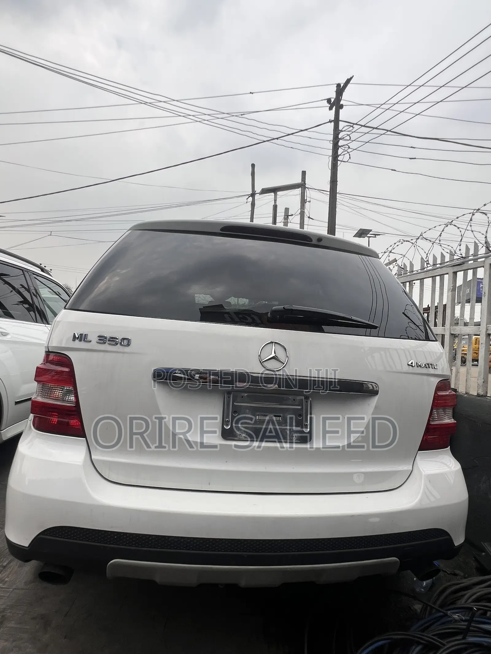 Mercedes-Benz M Class 2011 White