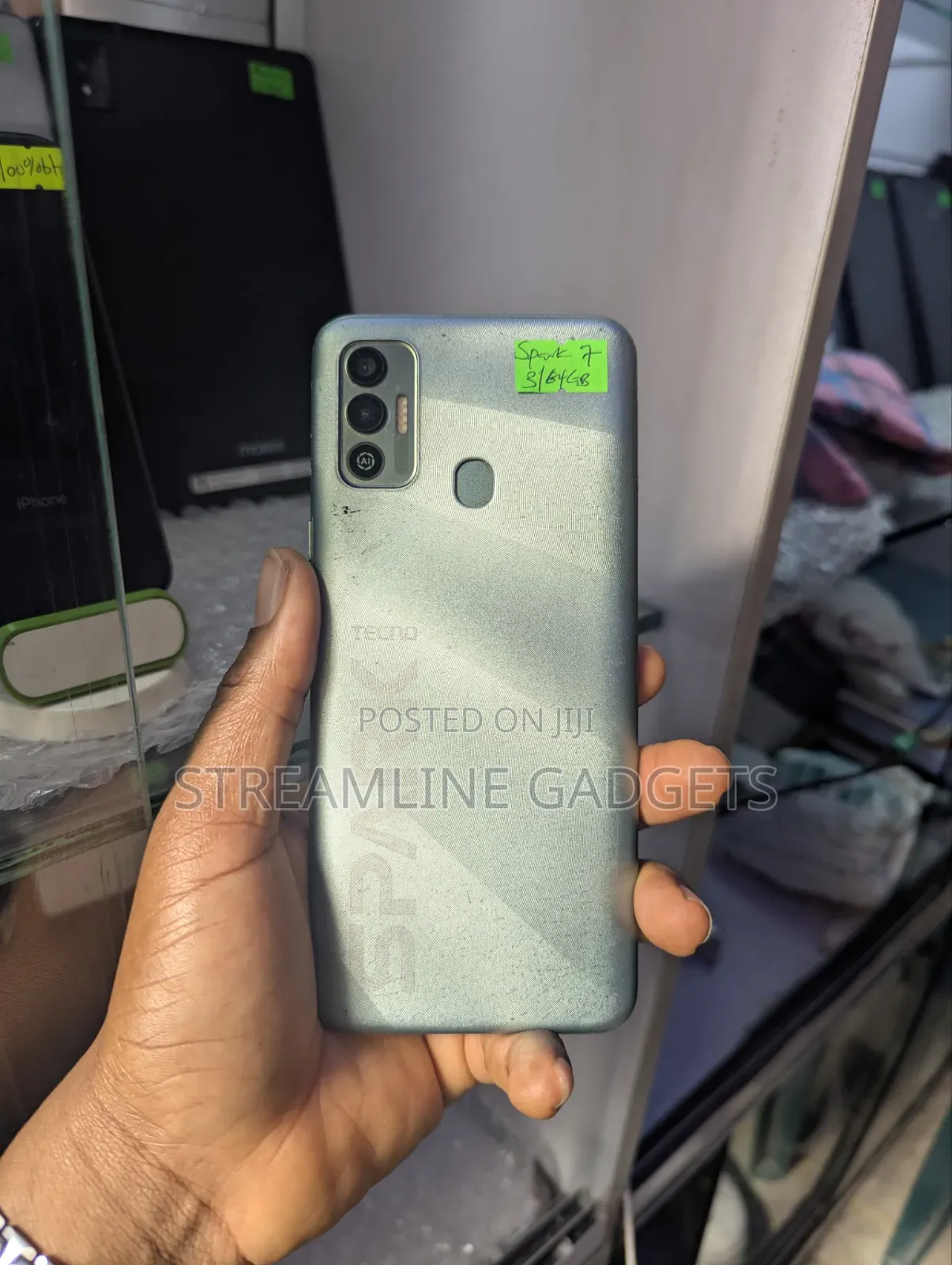 Tecno Spark 7 64 GB Green