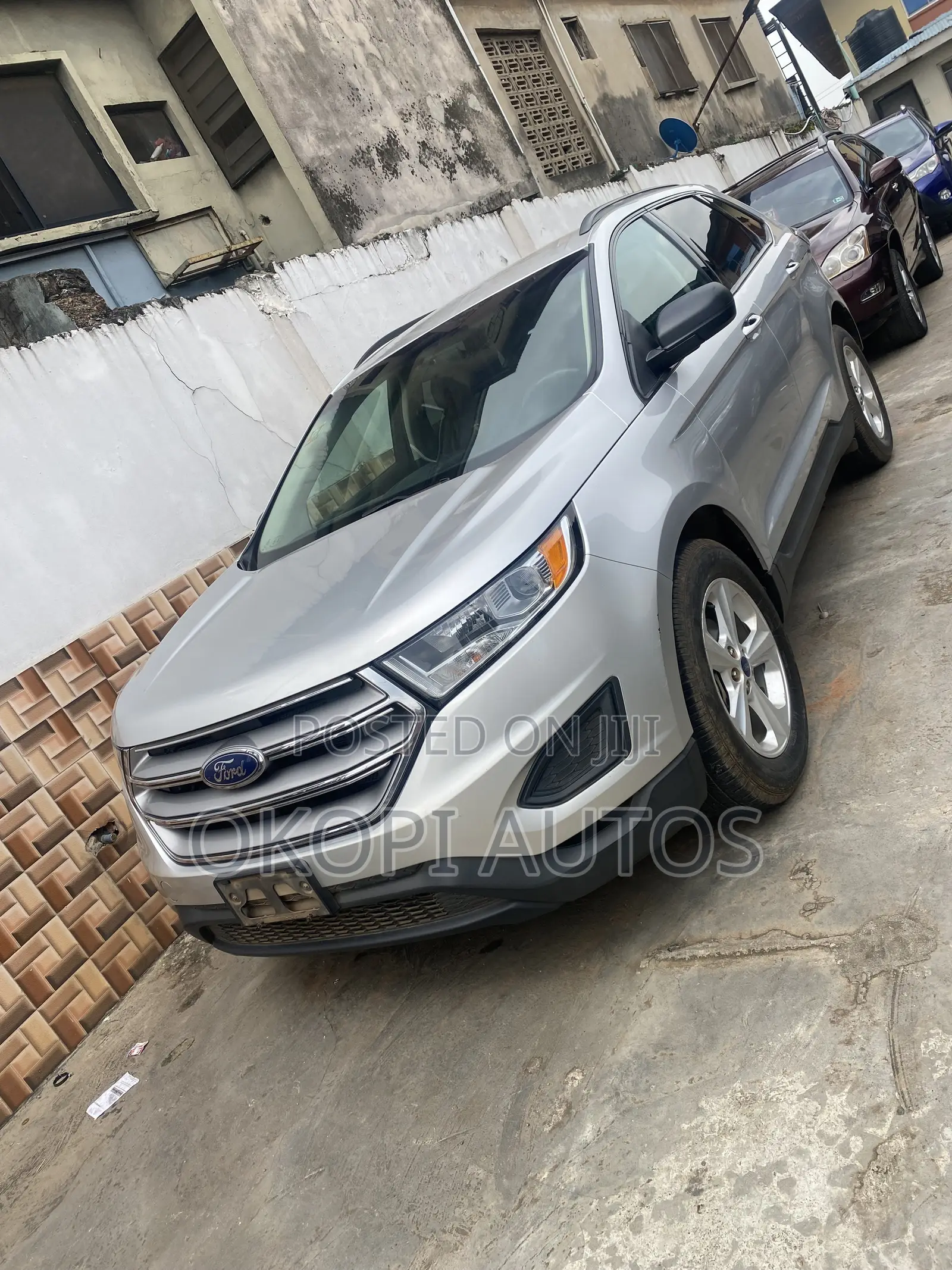 Ford Edge 2017 Silver