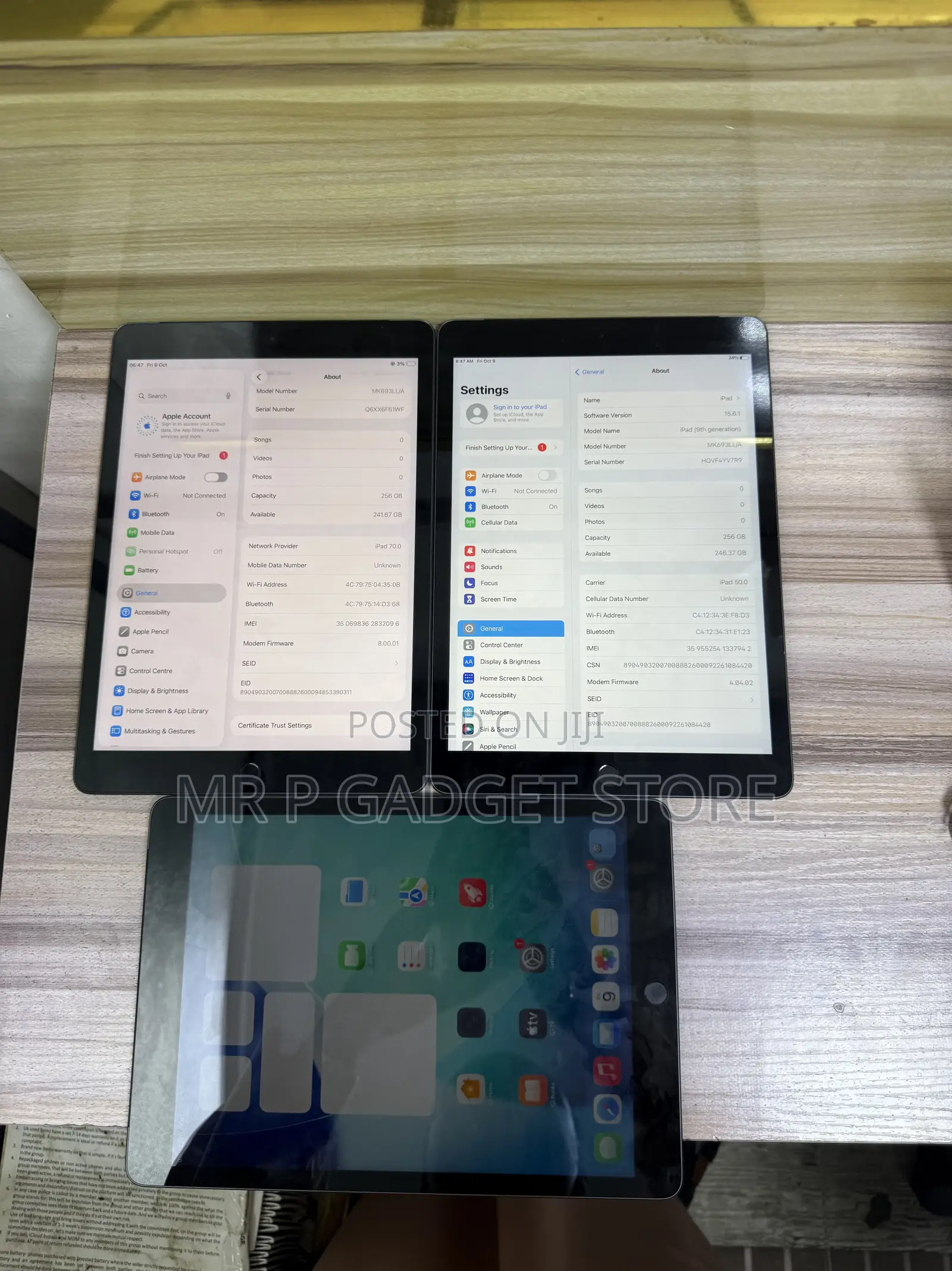 Apple iPad 10.2 (2021) 256 GB Gray