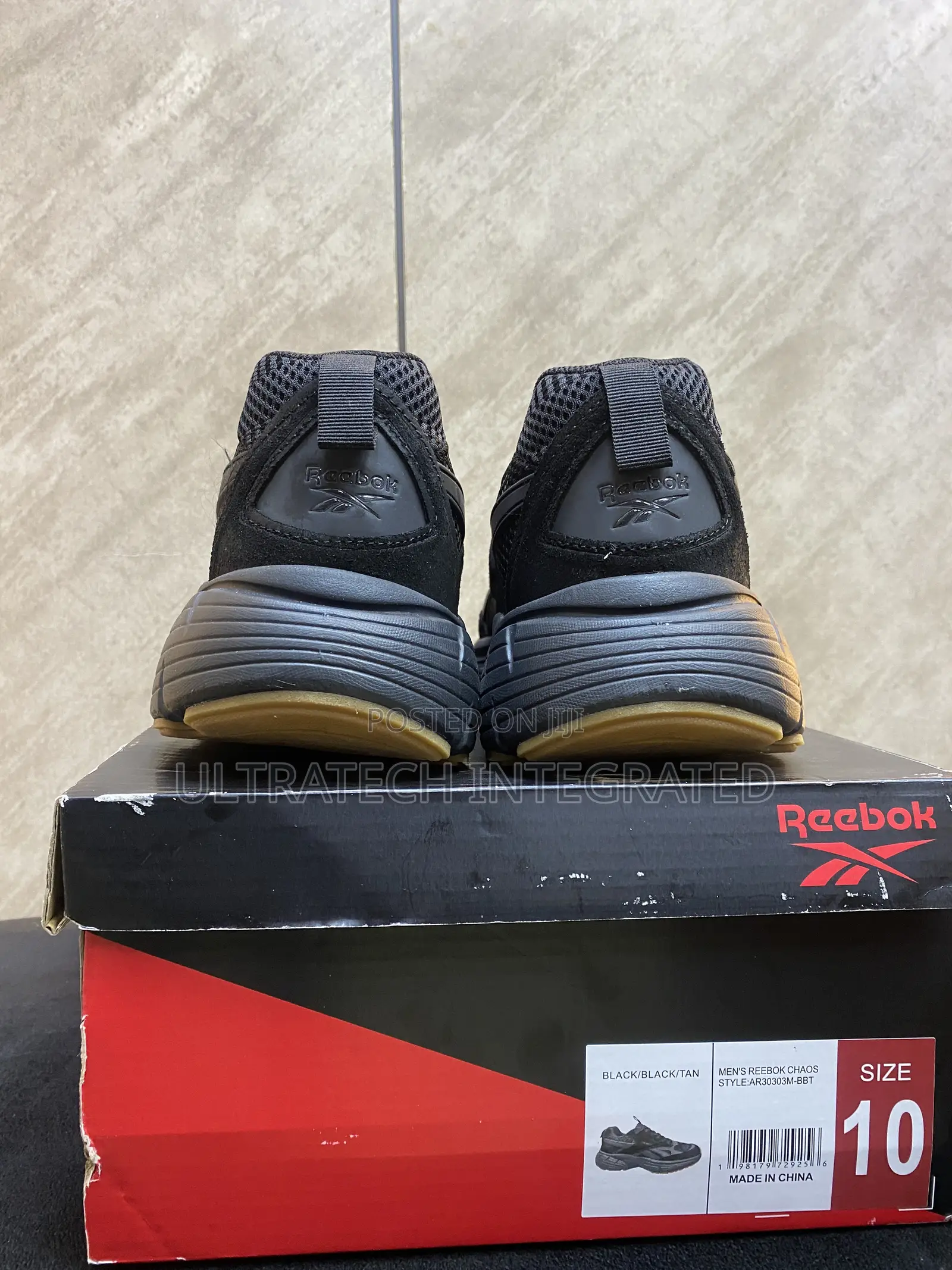 REEBOK Men’s Chaos Mesh & Suede Sneaker