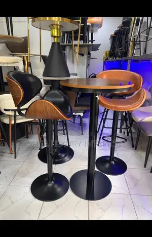 Exotic Bar Chairs and Table Set