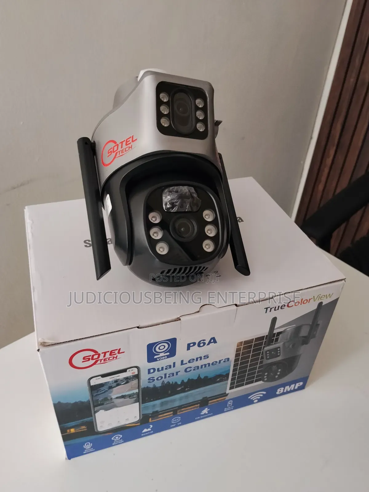 WiFi Dual Lens Solar PTZ Camera