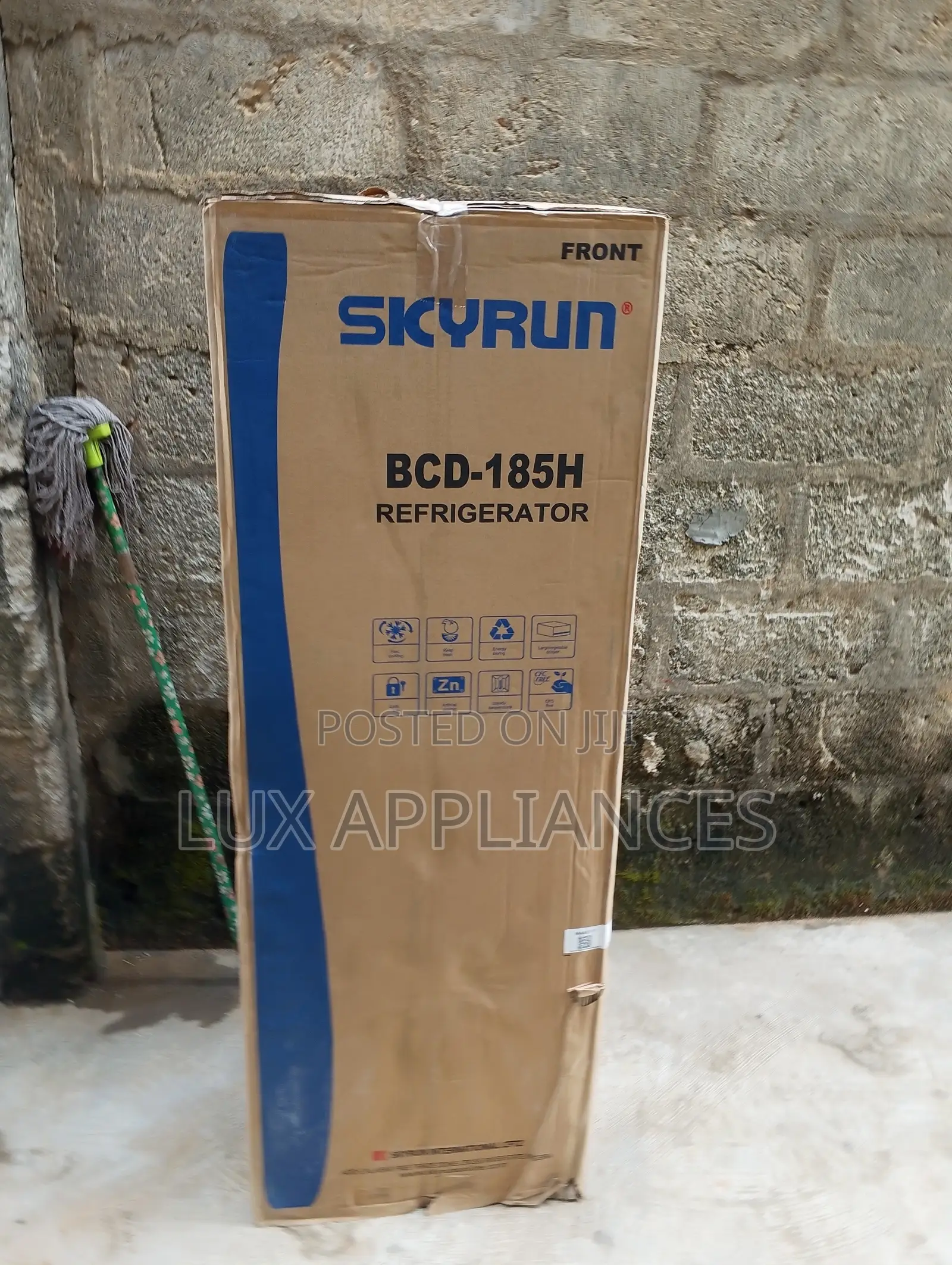 SKYRUN 180L Double Door Refrigerator BCD-185H