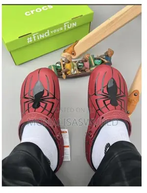 Marvel Spider Man Quality Crocs