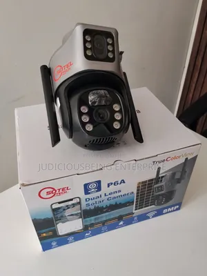 Dual Screens WiFi Solar Camera With 2 Way Audio