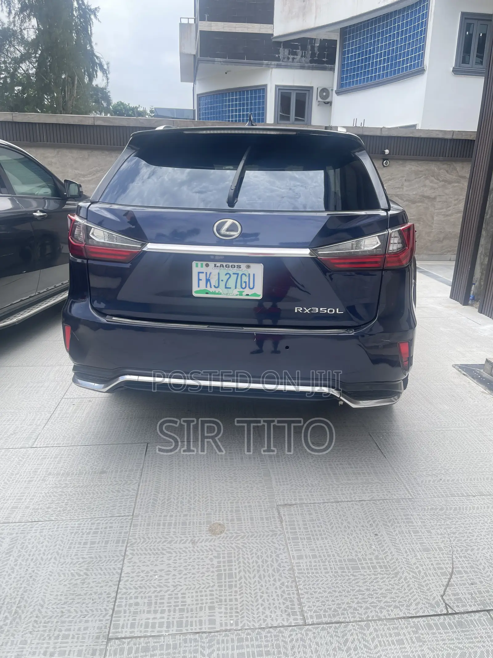 Lexus RX 2019 Blue