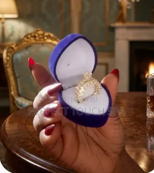 2pc Gold Engagement Rings