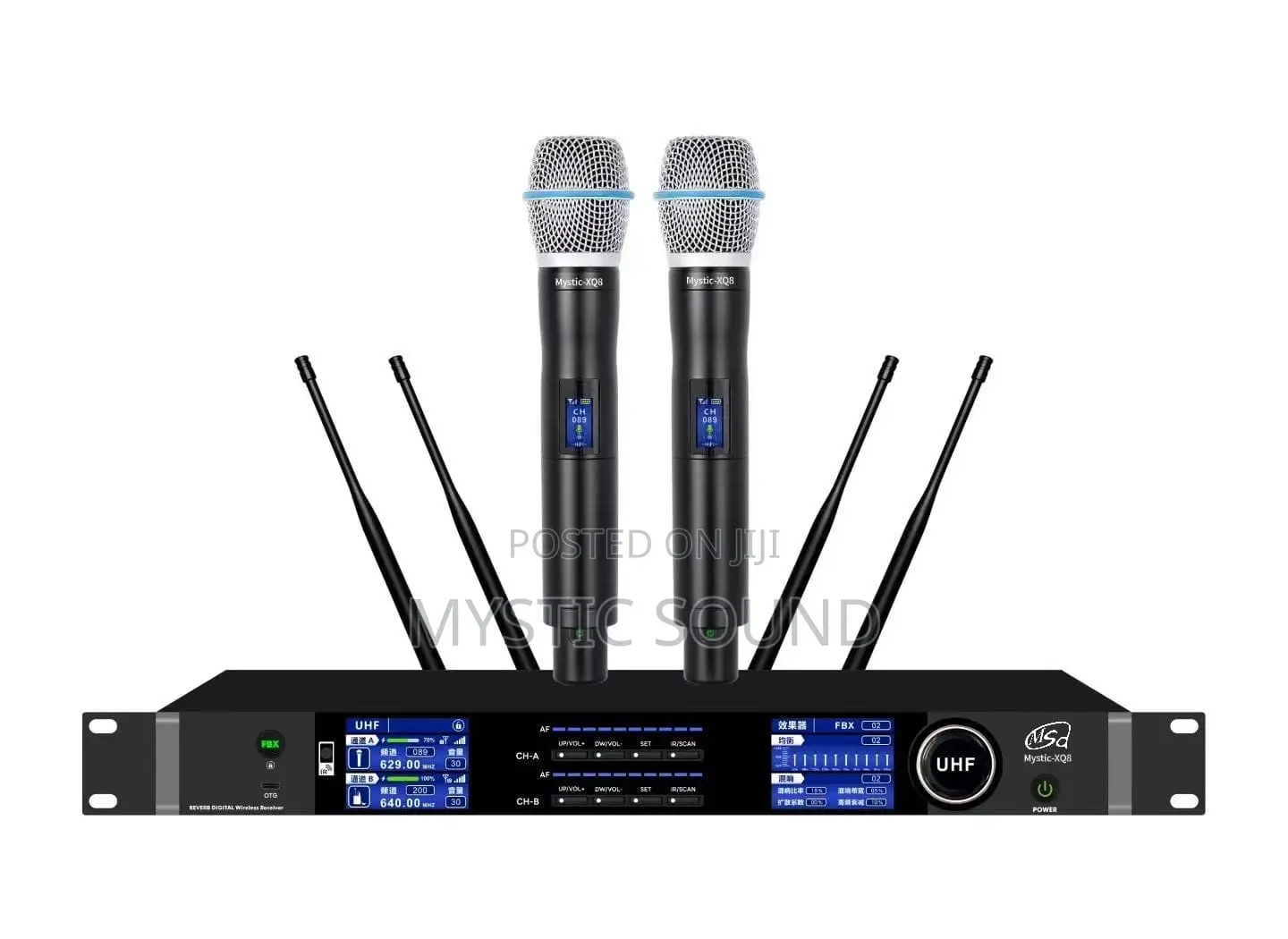 MSD Digital Wireless Microphone With Feedback Destroyer
