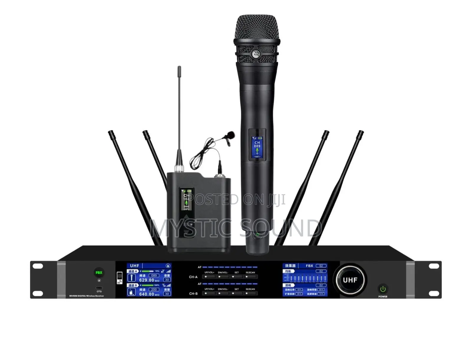 MSD Digital Wireless Microphone With Feedback Destroyer