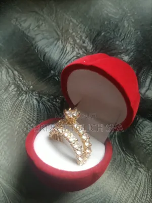2pc Gold Engagement Rings