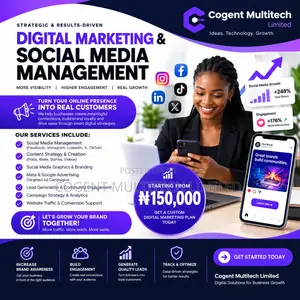 Digital Marketing & Social Media Management for Businesses