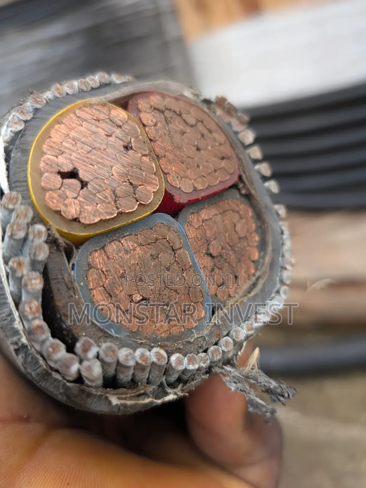 Armored Cable 4core