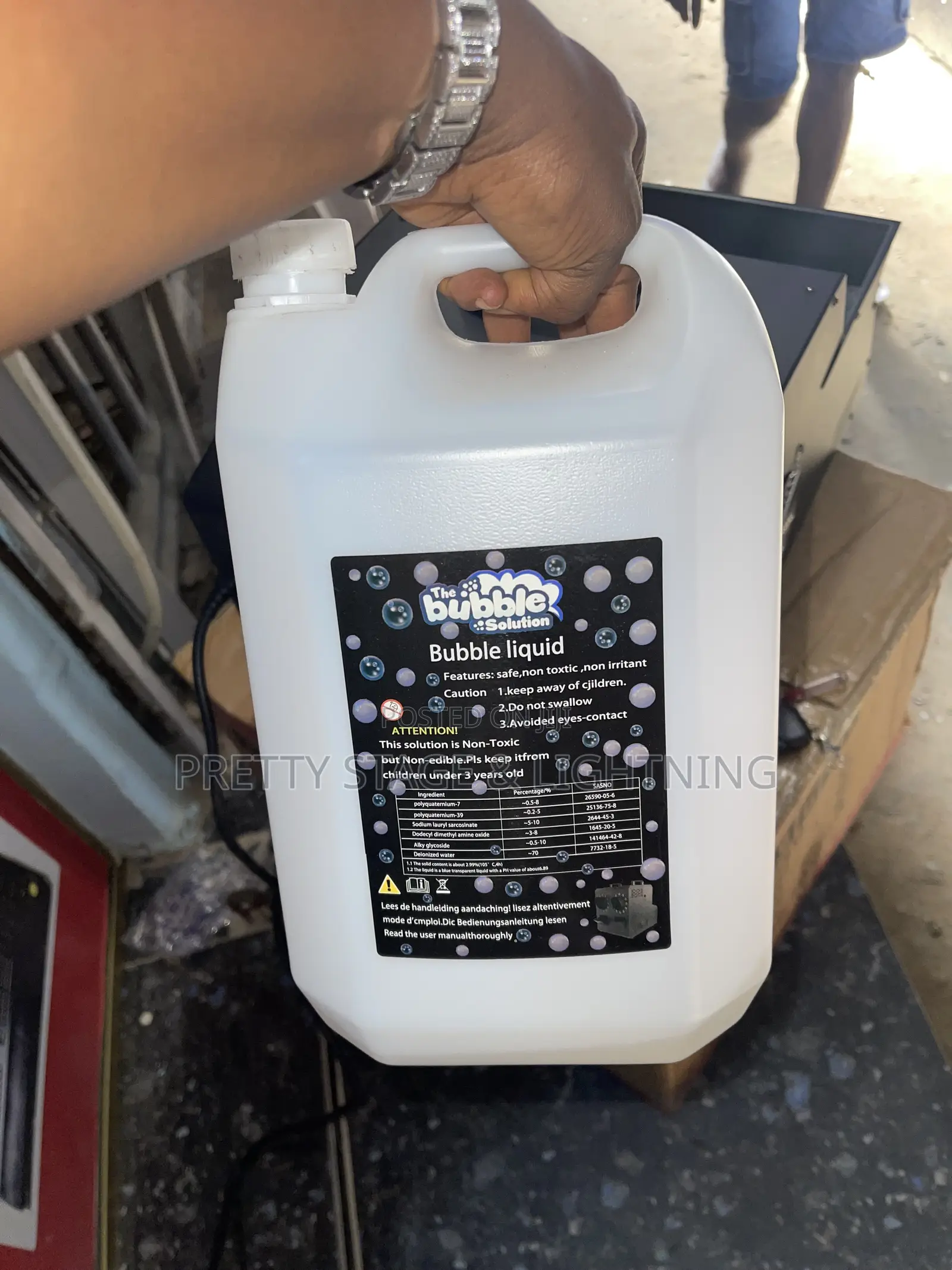 Bubble Liquid Stage Light