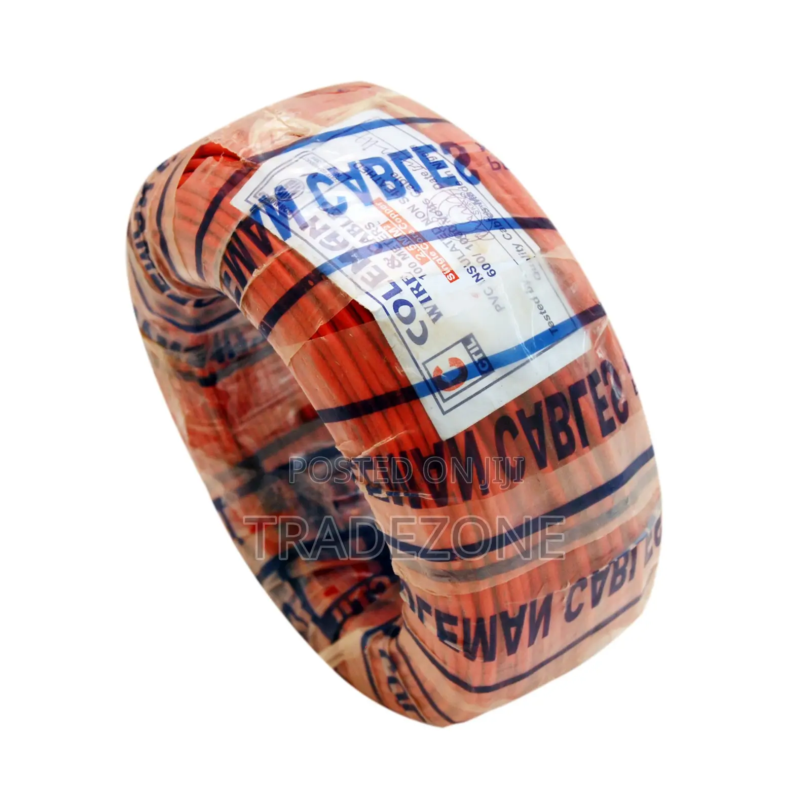 Coleman 2.5mm Single Core Electric Copper Cable