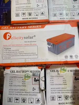 200ah Felicity Gel Battery