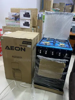 AEON 5050 Gas Cooking Range With 3+1 Burner Configuration