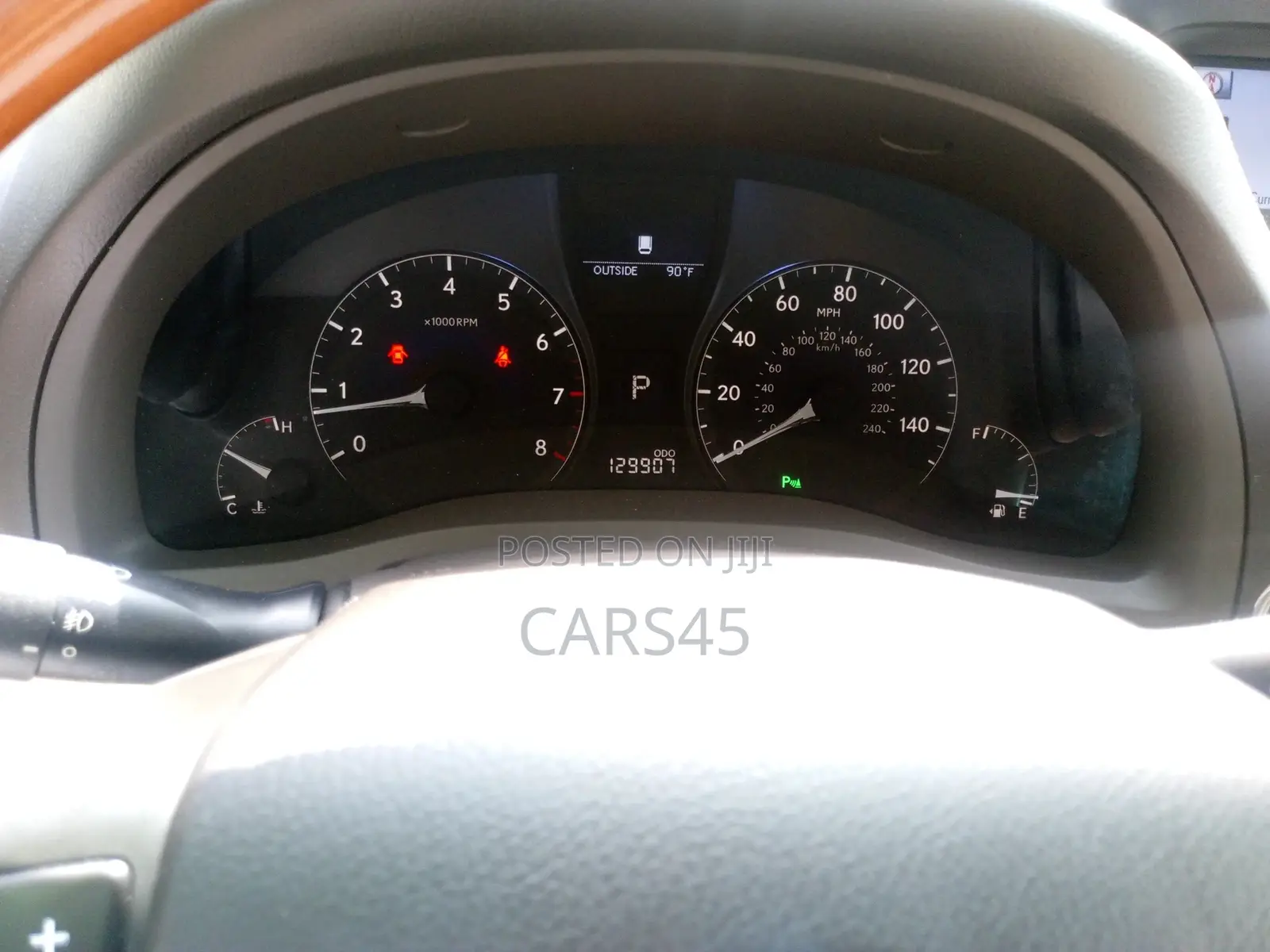 Lexus RX 2011 Gold