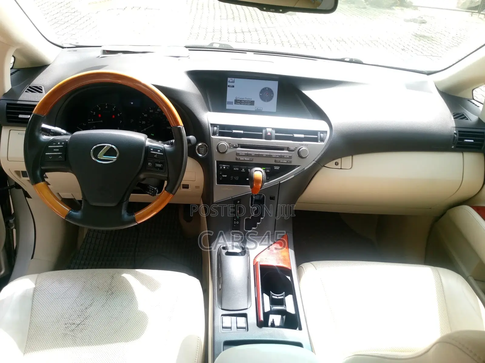 Lexus RX 2011 Gold