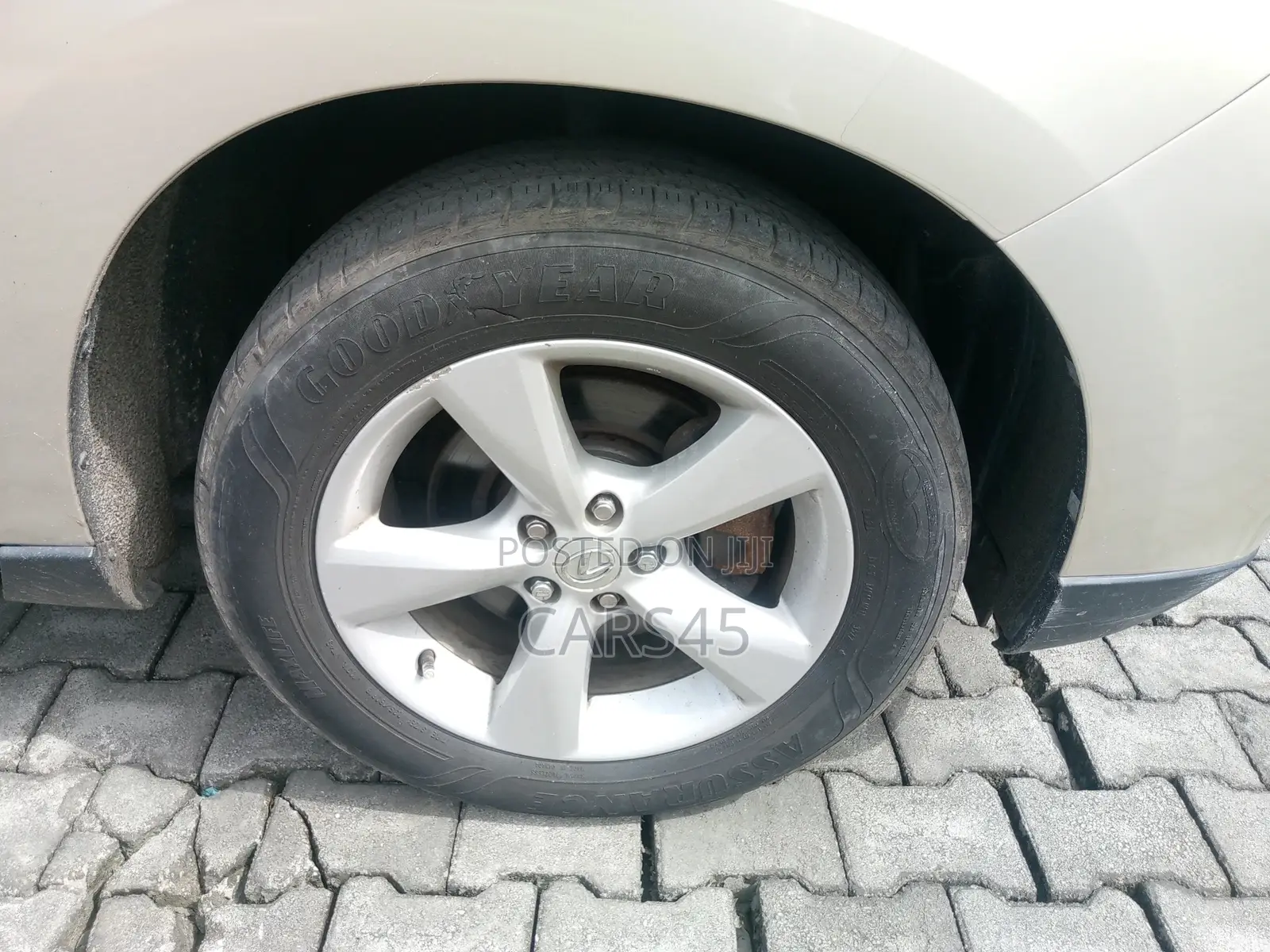Lexus RX 2011 Gold