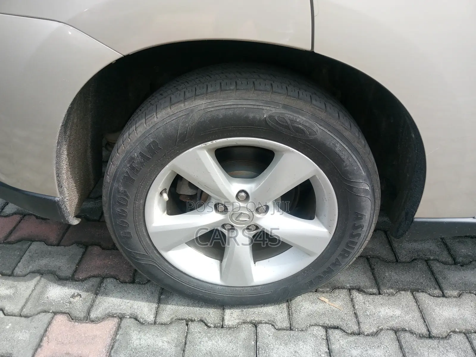 Lexus RX 2011 Gold