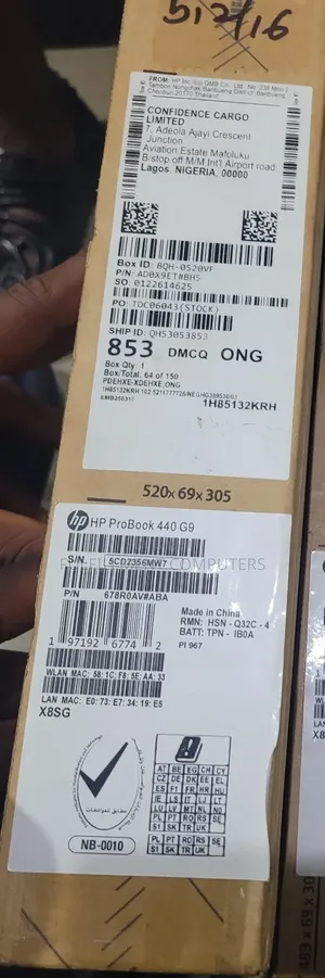 New Laptop HP ProBook 440 G9 16GB Intel Core i5 SSD 512GB