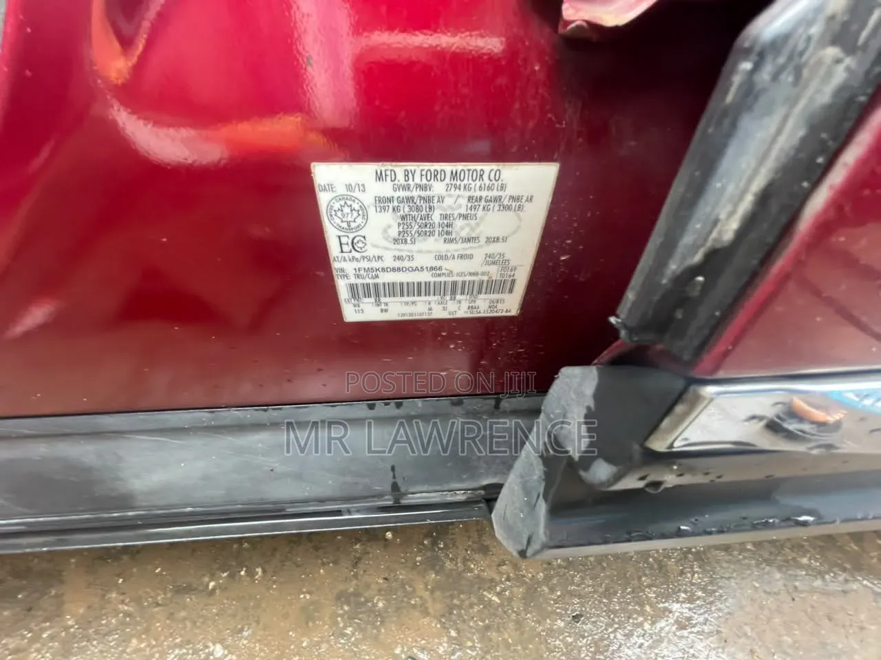 Ford Explorer 2014 Red