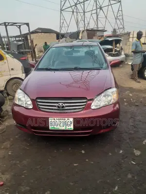 Toyota Corolla 2004 Red