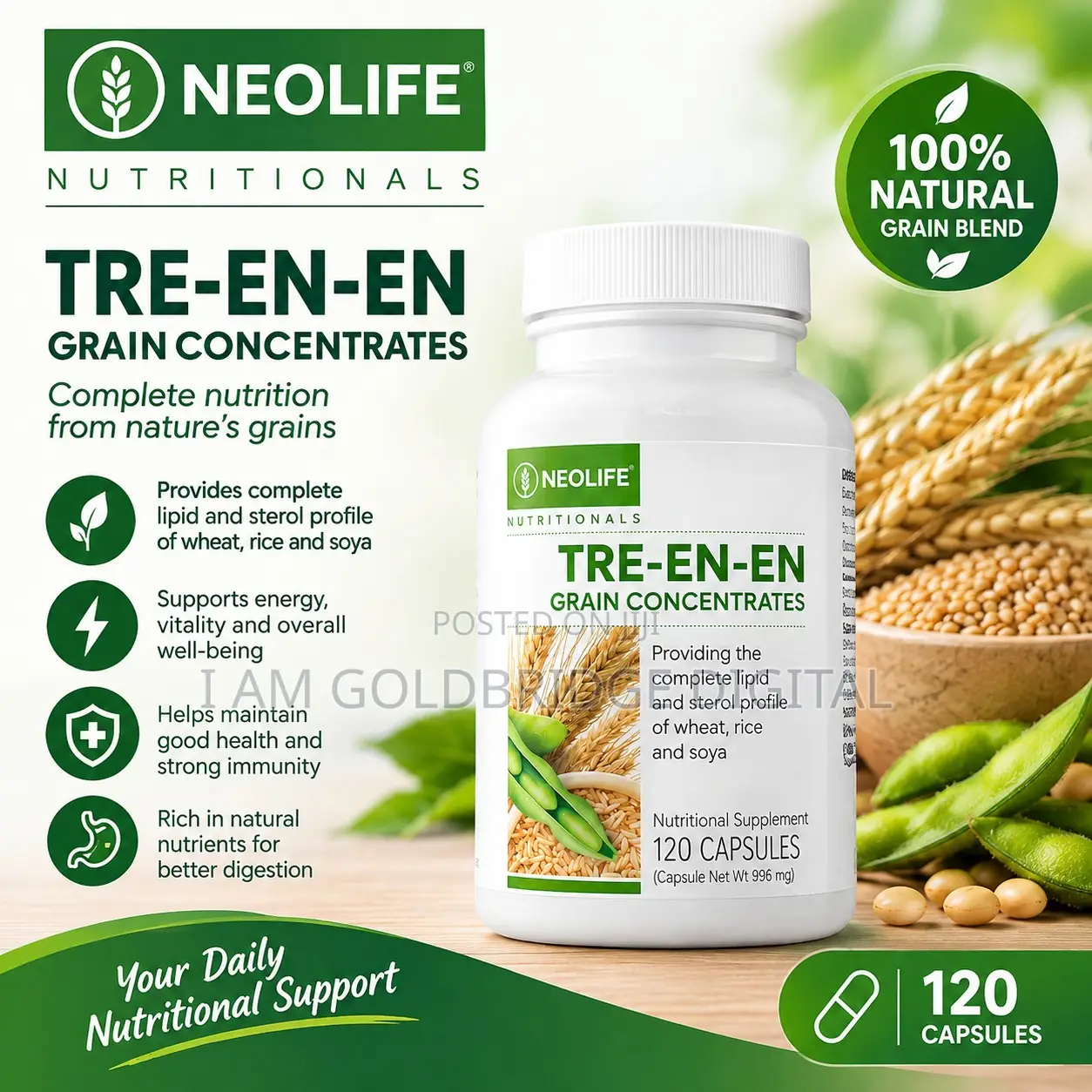 Tre-en-en - 120 Capsules