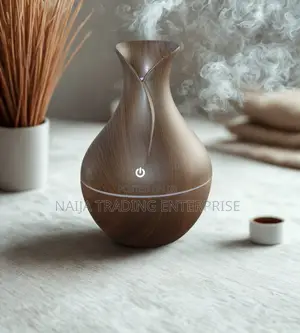Mist Humidifier With LED Lights Midi-Dark BROWN