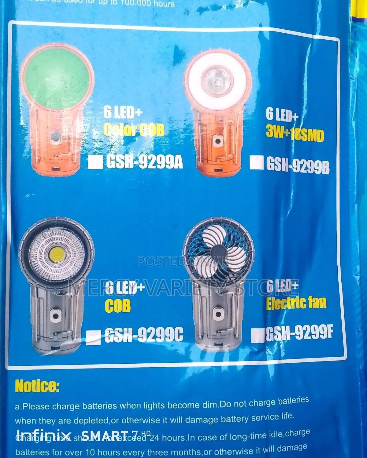 Solar Charging Camping Light With Fan