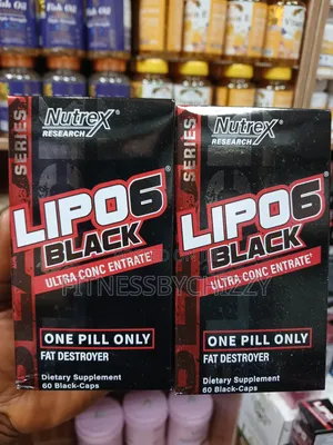 Lipo 6 Black Fat Destroyer Ultra Concentrate X 60 Capsules