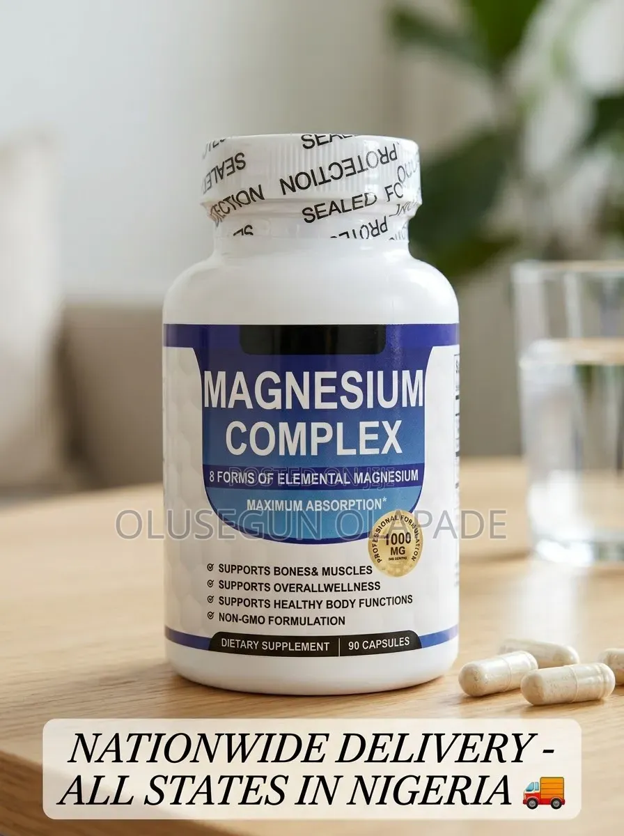 Magnesium Complex (1000mg,8 Forms) - 90 Capsules | Nationwide Delivery